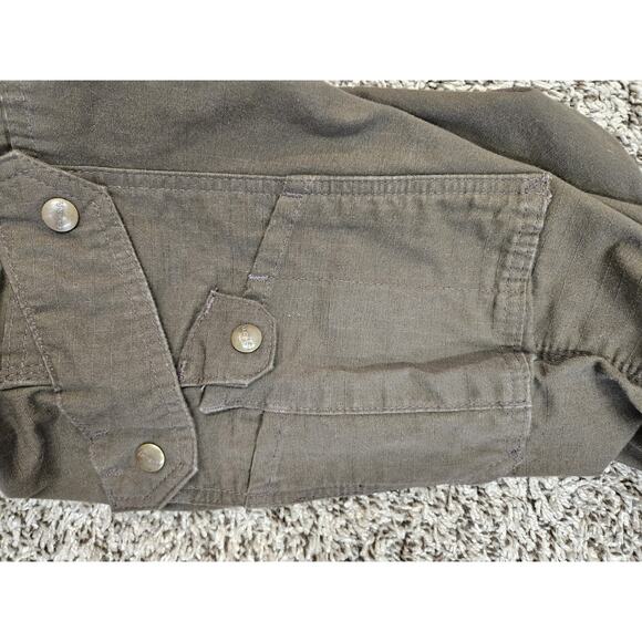 Carhartt Pants Double Knee Cargo Carpenter Relaxed Fit Ripstop Men 42X30 Brown - Picture 6 of 9